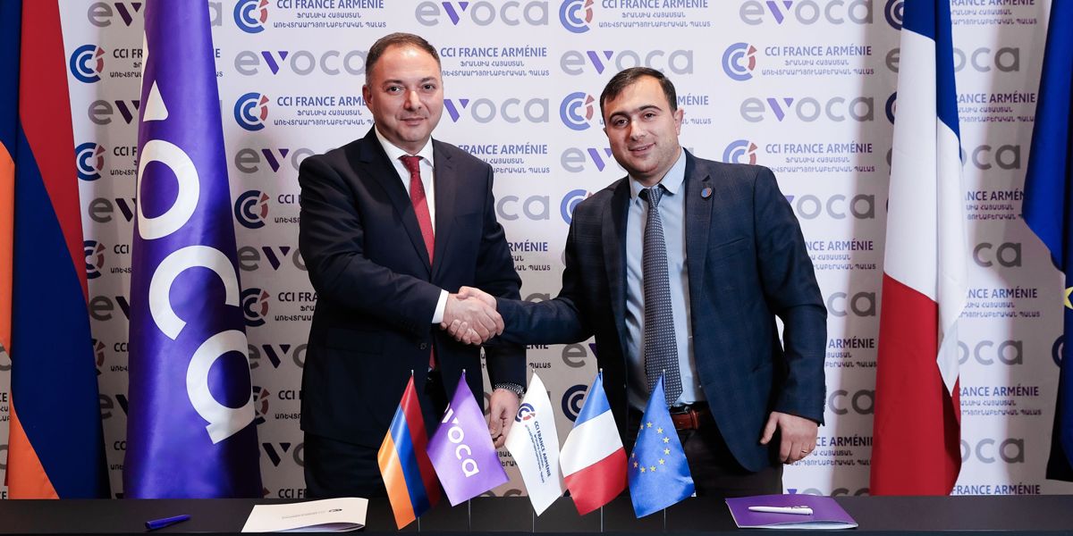 Evoca-ն հուշագիր է ստորագրել CCI France Armenia-ի հետ