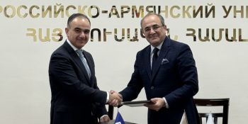 Հայաստանի ֆոնդային բորսայի և Ռուս-հայկական համալսարանի միջև ստորագրվել է համագործակցության հուշագիր